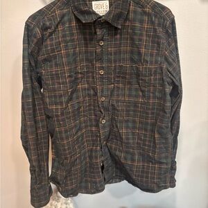 Grove & Hollow Plaid Shirt (M)